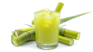 Sugar cane juice and sugar canes