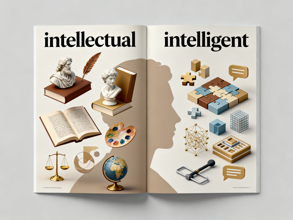 intelligent vs intellectual 2