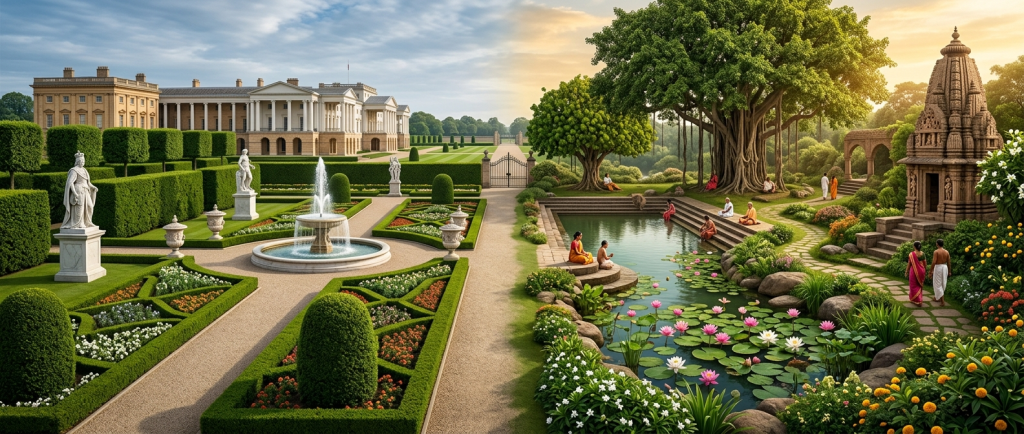 Landscaping–British Imperialism Indian Tradition