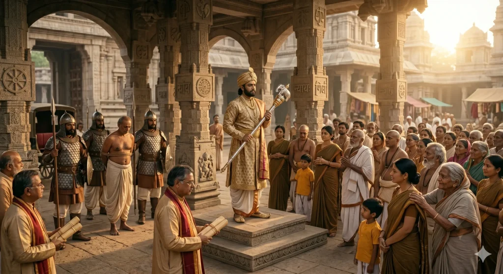 Kings Sacred Duty Punishing Criminals Act Dharma 4