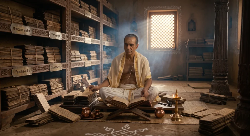 Sureshvaracharya Scholar Secured Future vedanta