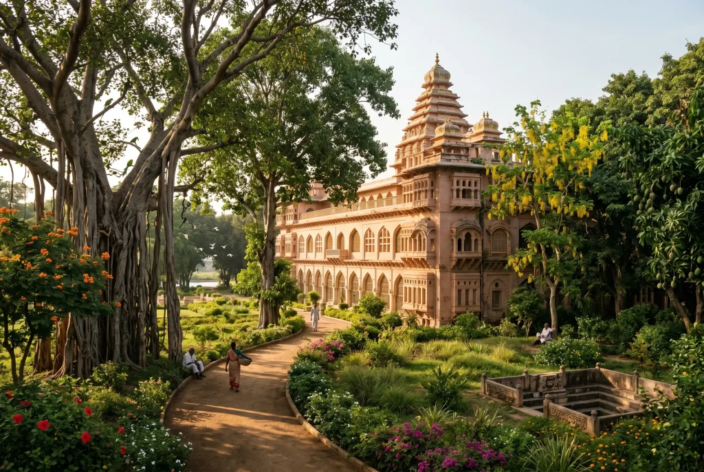 chgiri fort indian trees